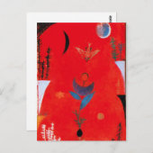 Paul Klee Blume Myth Postcard Postkarte (Vorne/Hinten)