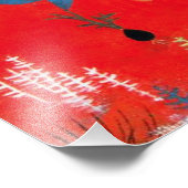 Paul Klee Blume Myth Print Fotodruck (Ecke)