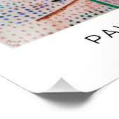 Paul Klee, Blüte - Abstrakte Kunst Fotodruck (Ecke)