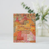 Paul Klee - Burg Kr. Postkarte (Stehend Vorderseite)