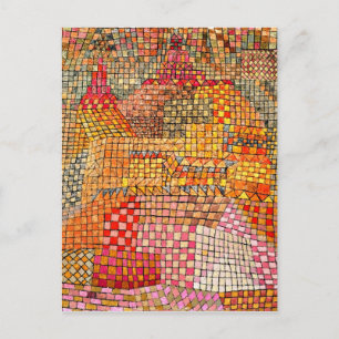 Paul Klee - Burg Kr. Postkarte