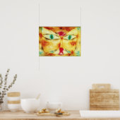 Paul Klee Cat and Bird Poster (Küche)