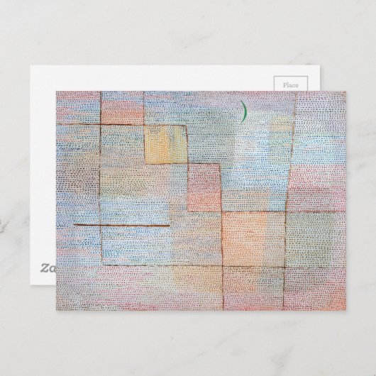 Paul Klee Clarification Postkarte (Vorne/Hinten)