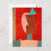 Paul Klee - Clown Postkarte (Vorne/Hinten)