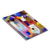Paul Klee Colorful Architecture Notizblock (Rechte Seite)