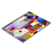 Paul Klee Colorful Architecture Notizblock (Linke Seite)