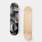 Paul Klee Coole Vintage Abstrakte Kunst Skateboard (Vorderseite)