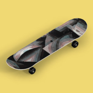 Paul Klee Coole Vintage Abstrakte Kunst Skateboard