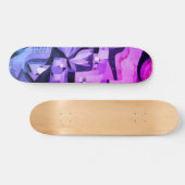 Paul Klee Coole Vintage Abstrakte Skateboard (Horizontal)