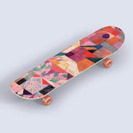 Paul Klee Coole Vintage Abstrakte Skateboard