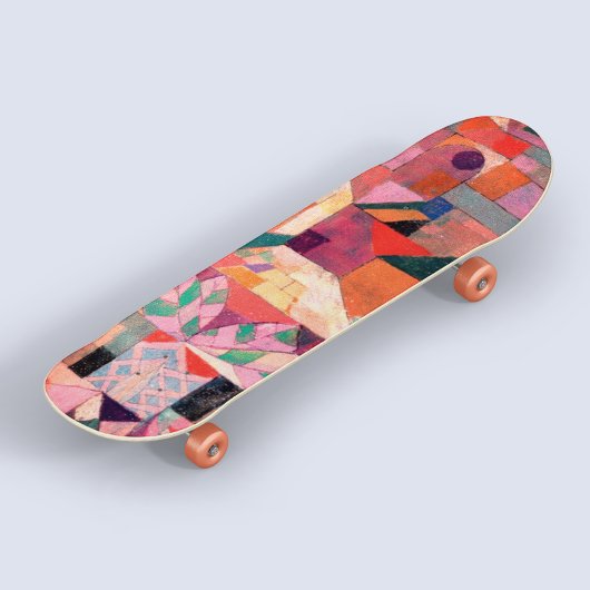 Paul Klee Coole Vintage Abstrakte Skateboard