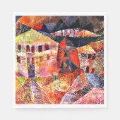 Paul Klee, Das Hotel, Serviette (Vorderseite)