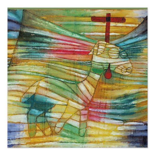 Paul Klee, Das Lamm, Poster (Vorderseite)