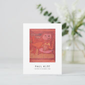 Paul Klee, Der Mann der Verwirrung - Abstrakte Kun Postkarte (Stehend Vorderseite)