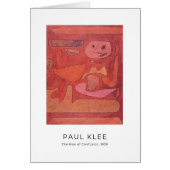 Paul Klee, Der Mann der Verwirrung - Kunstkarte (Vorne)