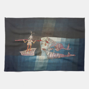 Paul Klee Der Seefahrer Abstrakter Maritimer Poste Geschirrtuch