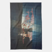 Paul Klee Der Seefahrer Abstrakter Maritimer Poste Geschirrtuch (Vertikal)