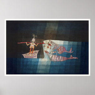 Paul Klee Der Seefahrer Abstrakter Maritimer Poste Poster