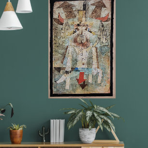 Paul Klee - Der Wilde Mann, Poster