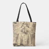 Paul Klee Der Wilde Mann Tasche (Rückseite)