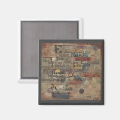 Paul Klee (deutsch, 1879 - 1940) Magnet (Vorderseite/Rückseite)