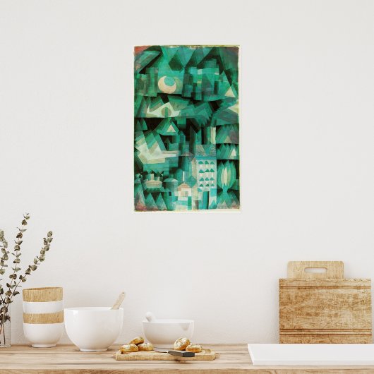 Paul Klee Dream City Poster (Küche)