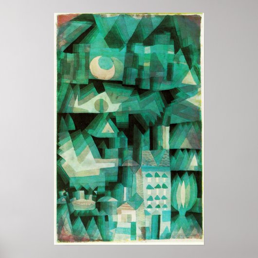 Paul Klee Dream City Poster (Vorne)