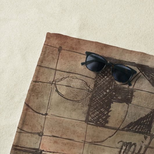 Paul Klee Duschvorhang Strandtuch (Beispiel)