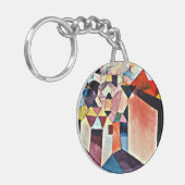 Paul Klee, Einblick in eine Stadt, Schlüsselanhänger (Vorderseite links)