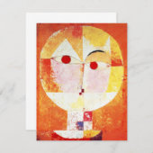 Paul Klee Einladungen (Vorne/Hinten)