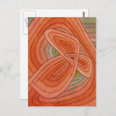 Paul Klee - Einsame Blume Postkarte (Vorne/Hinten)