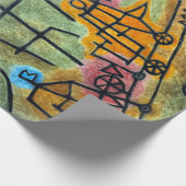 Paul Klee Eroberung des Berges Geschenkpapier (Ecke)