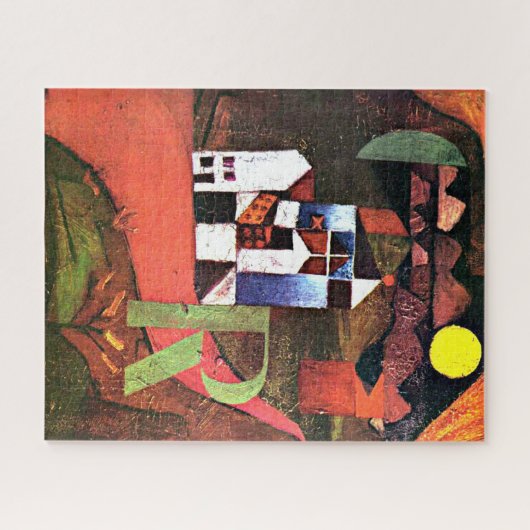 Paul Klee, FAMOUS ART, Villa R Puzzle (Horizontal)