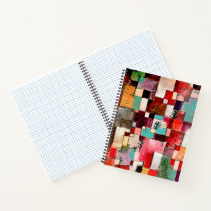 Paul Klee Farb-Rhythmus-Kunstnotizbuch Notizblock