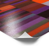 Paul Klee Feuer im Abend Abstrakte Kunst Fotodruck (Ecke)