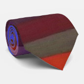 Paul Klee Feuer im Abend Abstrakte Kunst Krawatte (Gerollt)