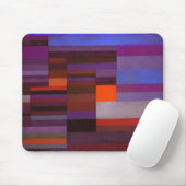 Paul Klee Feuer im Abend Abstrakte Kunst Mousepad (Mit Mouse)