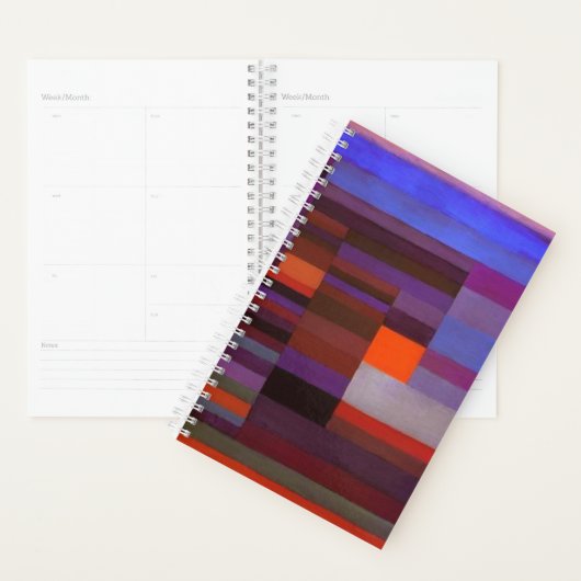 Paul Klee Feuer im Abend Abstrakte Kunst Planer (Anzeige)