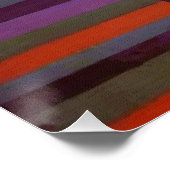 Paul Klee Feuer im Abend Abstrakte Kunst Poster (Ecke)