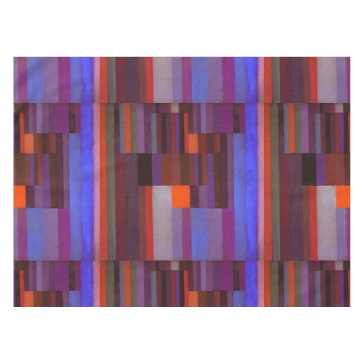 Paul Klee Feuer im Abend Abstrakte Kunst Tischdecke (Vorderseite (Horizontal))