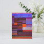 Paul Klee Feuer im Abend Einladungen (Stehend Vorderseite)