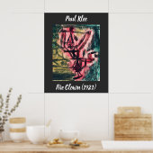 Paul Klee Fire Clown Poster (Küche)