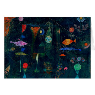 Paul Klee Fish Magic Abstrakte Malerei Grafik