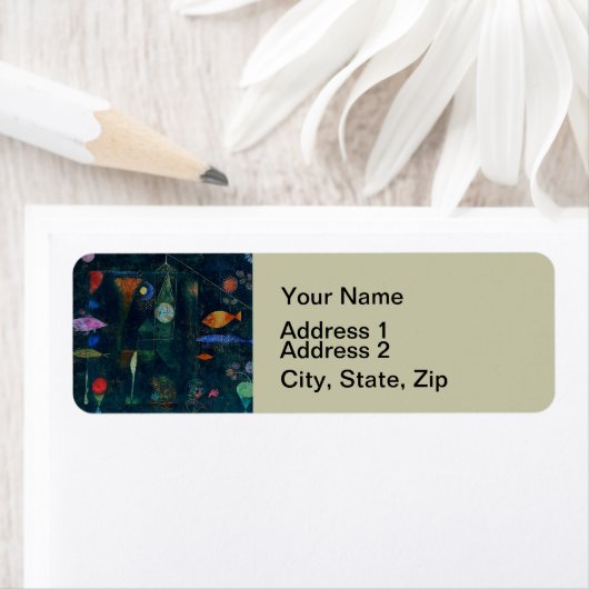 Paul Klee Fish Magic Abstrakte Malerei Grafik (Insitu)