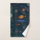 Paul Klee Fish Magic Abstrakte Malerei Grafik Badhandtuch Set (Handtuch)