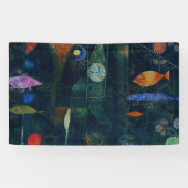 Paul Klee Fish Magic Abstrakte Malerei Grafik Banner (Horizontal)