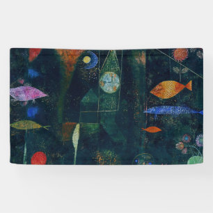 Paul Klee Fish Magic Abstrakte Malerei Grafik Banner