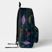 Paul Klee Fish Magic Abstrakte Malerei Grafik Bedruckter Rucksack (Links)