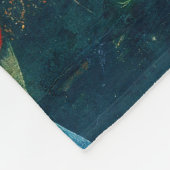 Paul Klee Fish Magic Abstrakte Malerei Grafik Fleecedecke (Ecke)