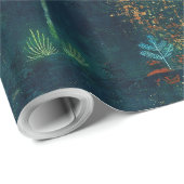 Paul Klee Fish Magic Abstrakte Malerei Grafik Geschenkpapier (Rolleneckpunkt)